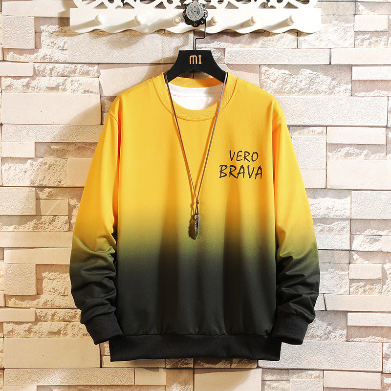 Sudadera "Vero Brava" Ombré – Suéter Streetwear de Ajuste Holgado con Degradado