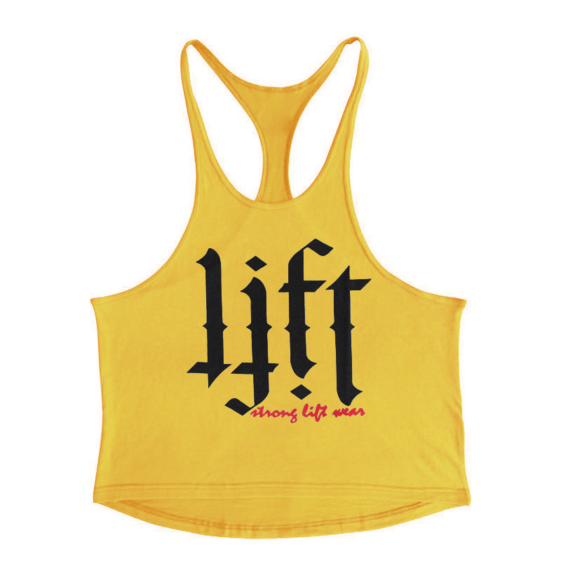 Camiseta de Tirantes LIFT – Stringer de Algodón Premium para Entrenamiento