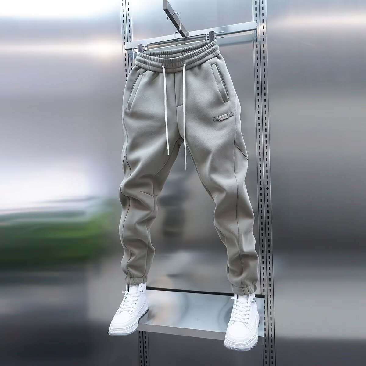 Pantalones Joggers Slim Fit Shangbao – Estilo Urbano de Algodón para Hombre
