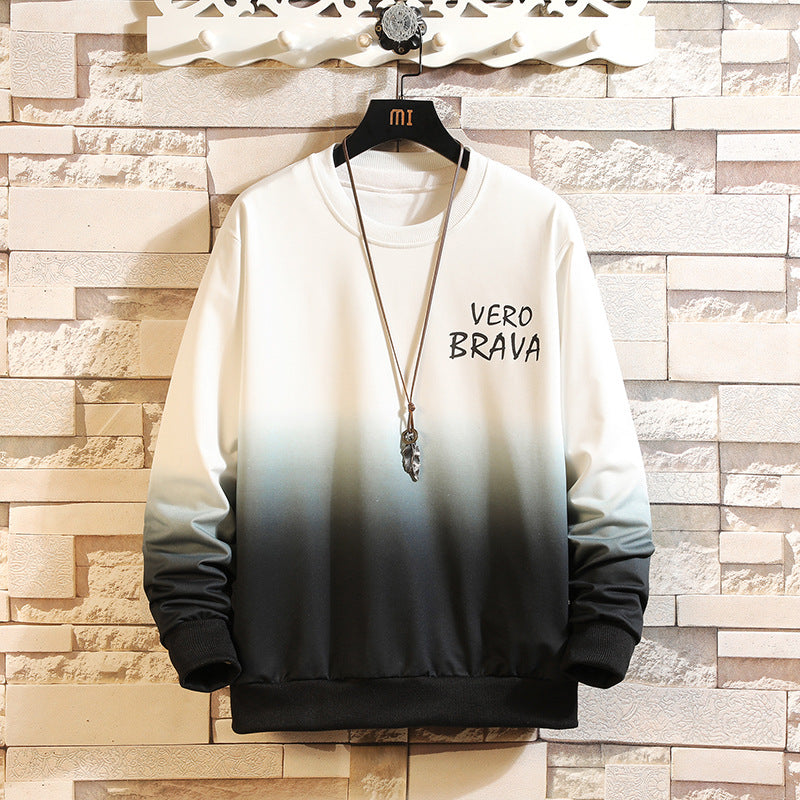 Sudadera "Vero Brava" Ombré – Suéter Streetwear de Ajuste Holgado con Degradado
