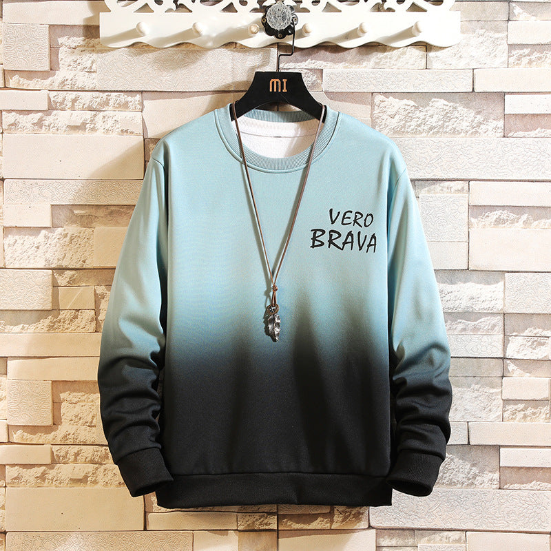 Sudadera "Vero Brava" Ombré – Suéter Streetwear de Ajuste Holgado con Degradado