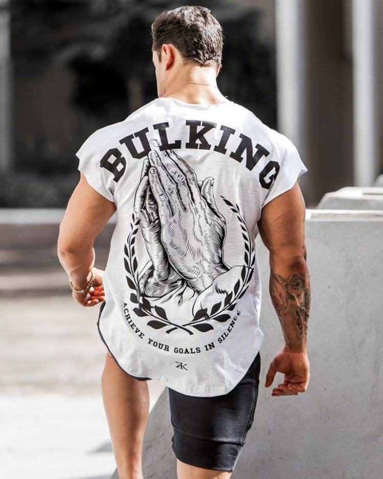 Camiseta de Entrenamiento "Bulking" – Camiseta Sin Mangas para Gym y Running
