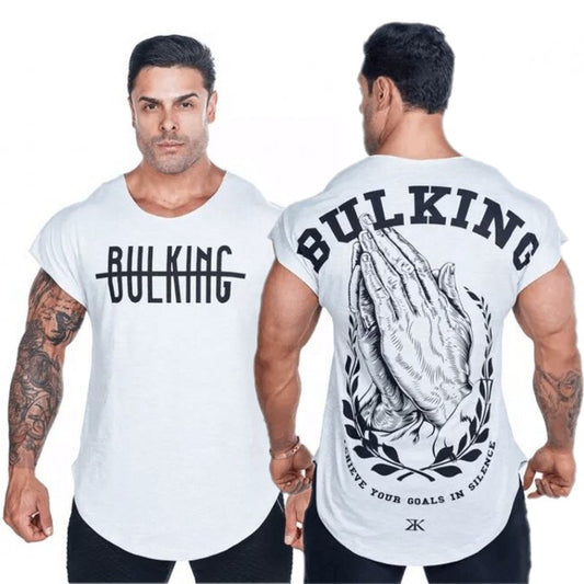 Camiseta de Entrenamiento "Bulking" – Camiseta Sin Mangas para Gym y Running
