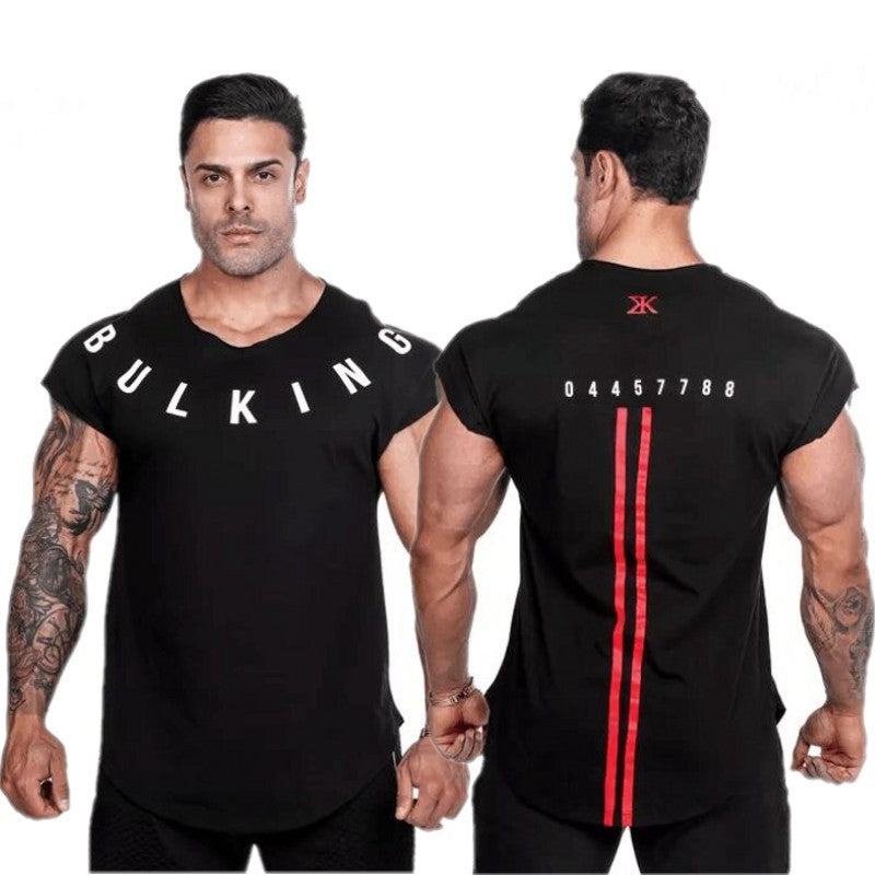 Camiseta de Entrenamiento "Bulking" – Camiseta Sin Mangas para Gym y Running