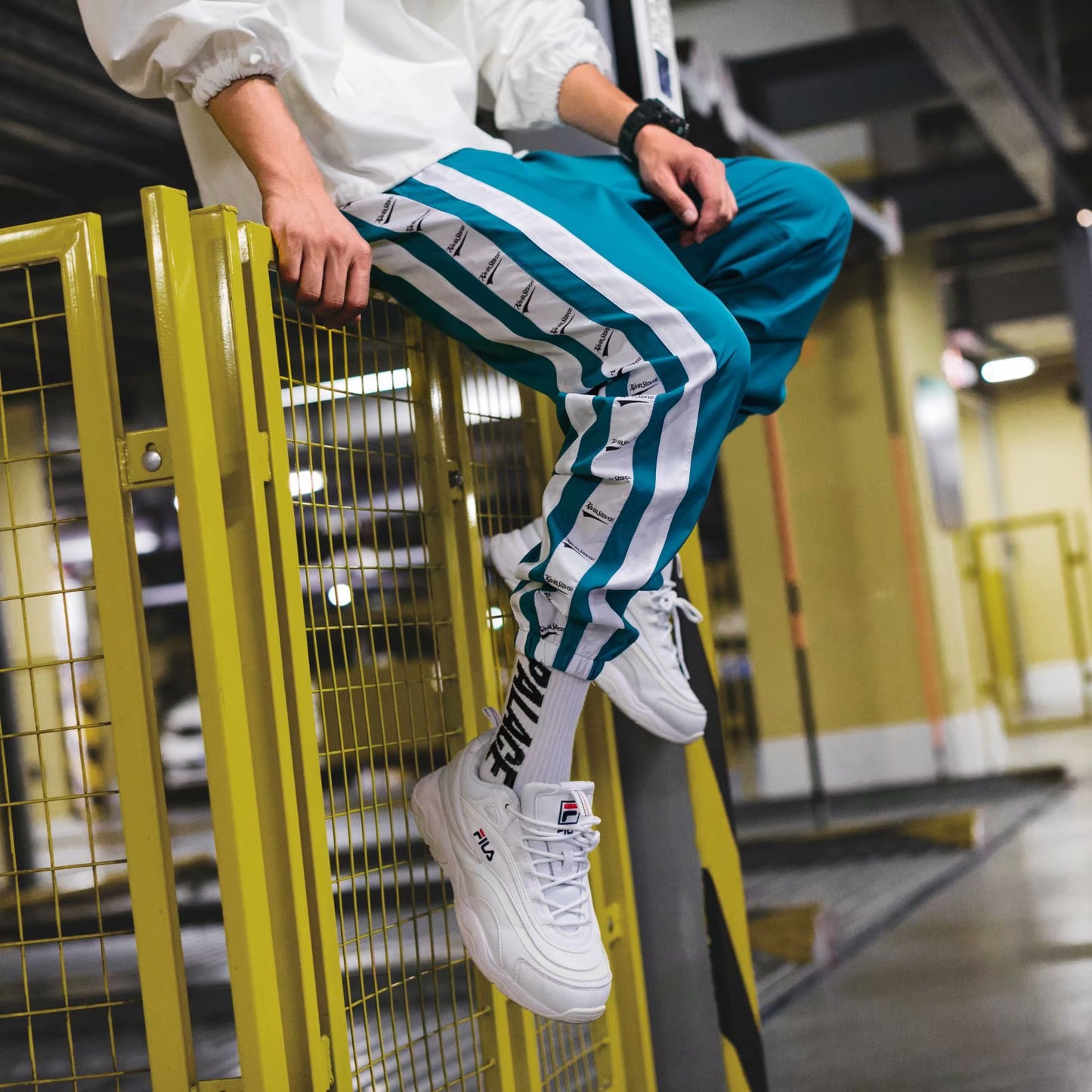 Pantalones Jogger Harem estilo Hip Hop para Hombre – Corte Holgado con Franjas Laterales