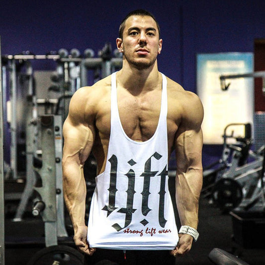 Camiseta de Tirantes LIFT – Stringer de Algodón Premium para Entrenamiento