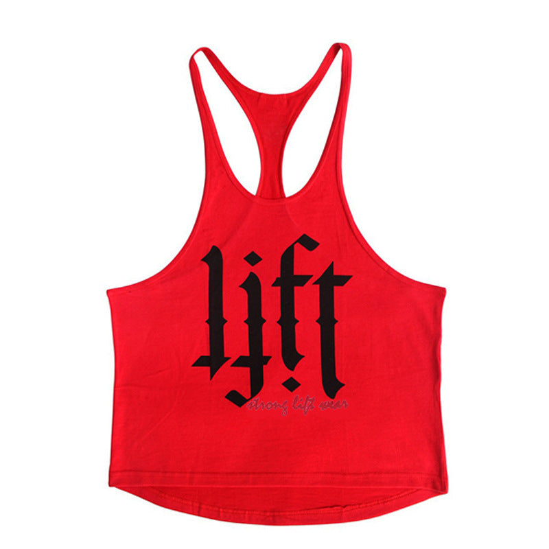 Camiseta de Tirantes LIFT – Stringer de Algodón Premium para Entrenamiento