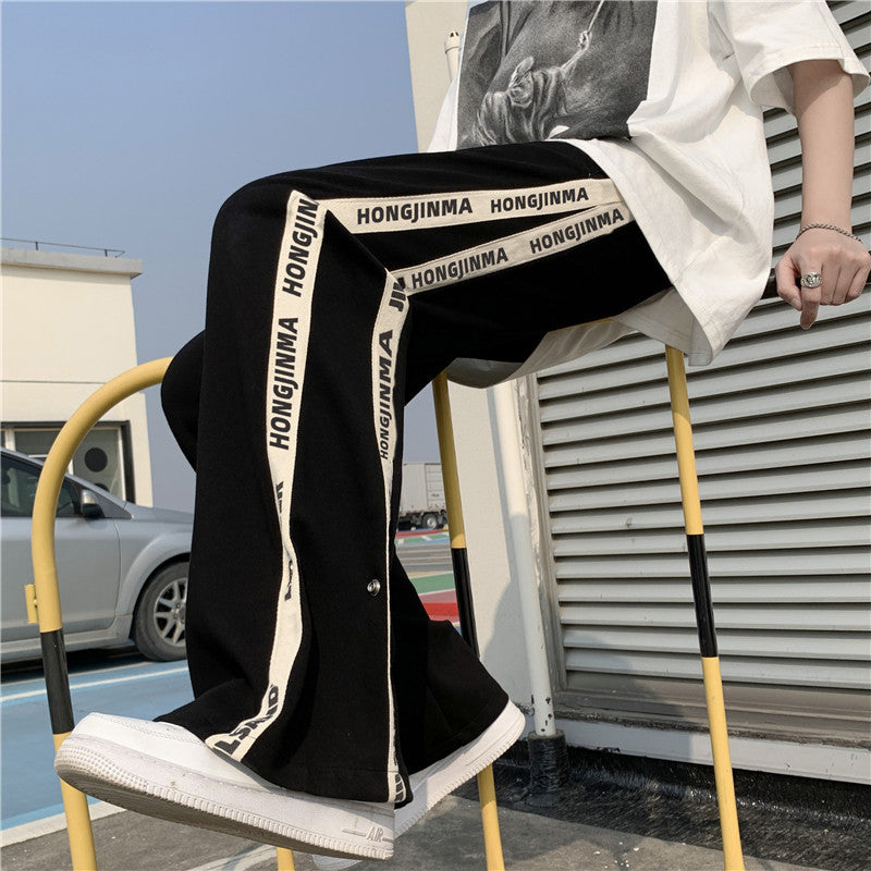 Pantalones Cargo Bicolores con Bolsillos Tácticos - Joggers Urbanos de Corte Holgado