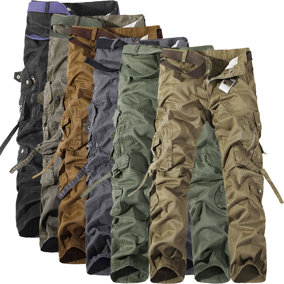 Pantalones Cargo Tácticos Urban Edition - Estilo Streetwear Multibolsillos