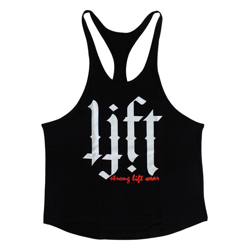 Camiseta de Tirantes LIFT – Stringer de Algodón Premium para Entrenamiento