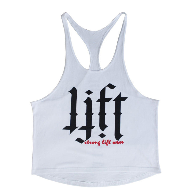Camiseta de Tirantes LIFT – Stringer de Algodón Premium para Entrenamiento