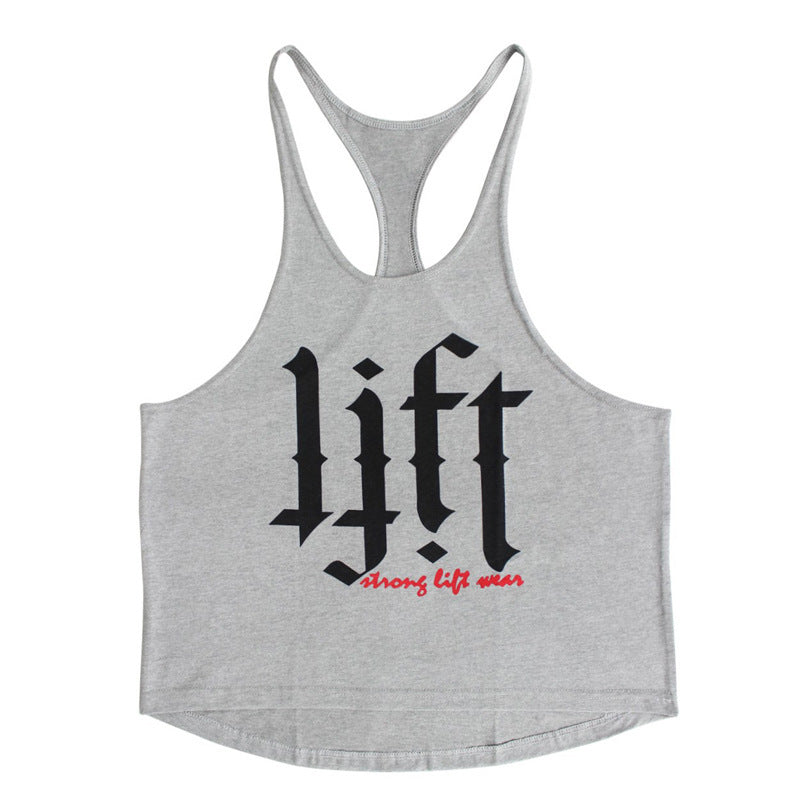 Camiseta de Tirantes LIFT – Stringer de Algodón Premium para Entrenamiento