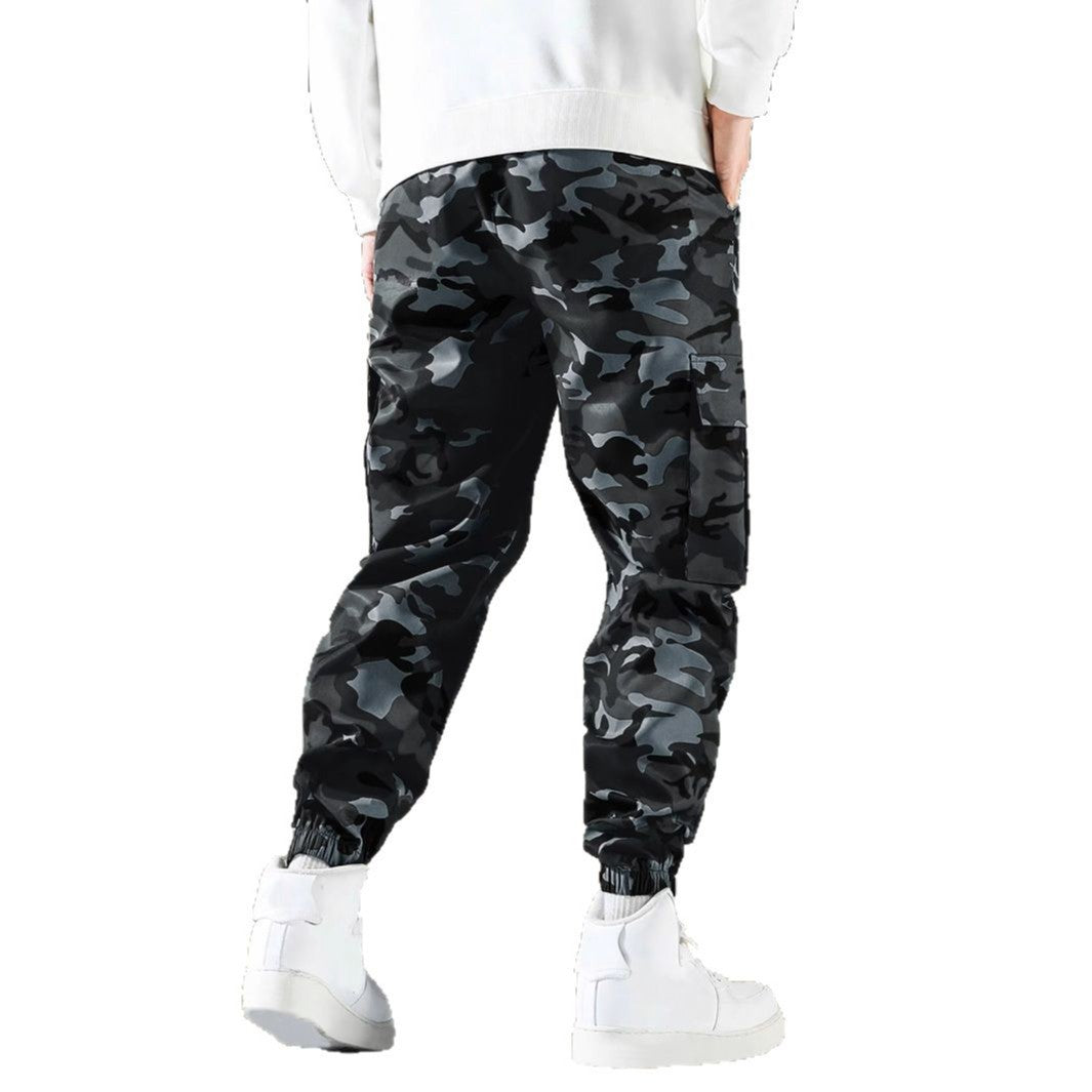 Pantalones Cargo de Camuflaje para Hombre - Estilo Militar Urbano con Bolsillos Laterales