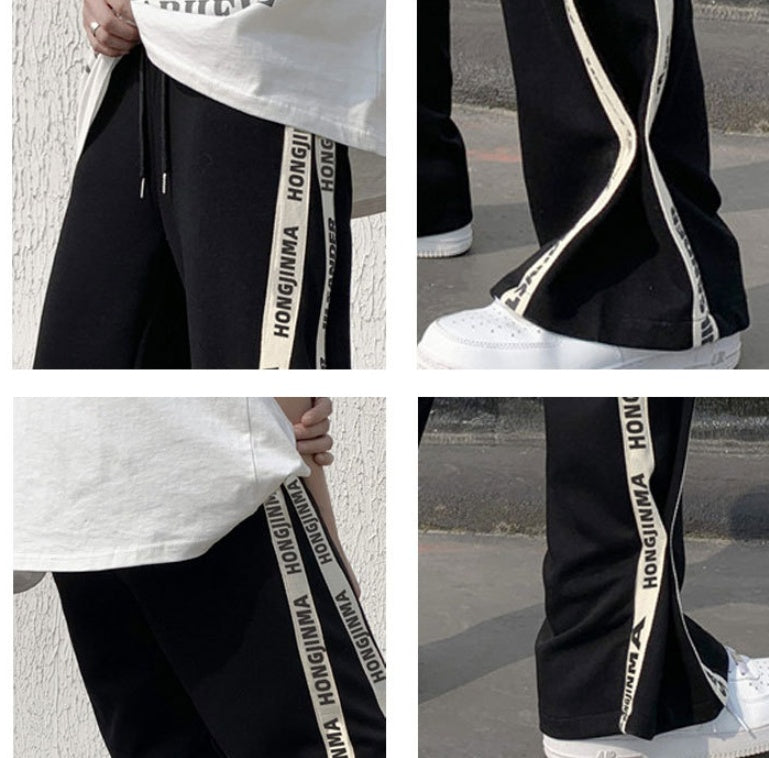 Pantalones Cargo Bicolores con Bolsillos Tácticos - Joggers Urbanos de Corte Holgado